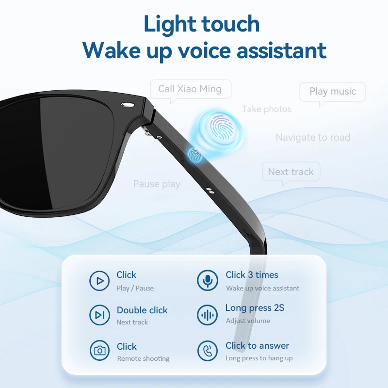 Умные солнцезащитные очки с bluetooth-динамиком