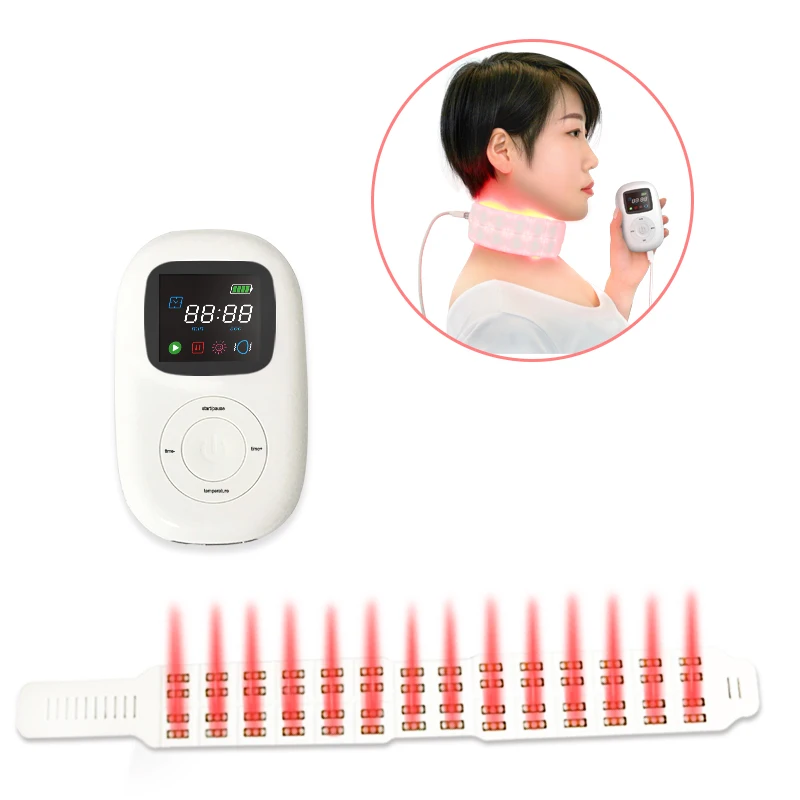 Far Infrared Laser Therapy Spine Massage Machine for Neck Pain Relief Device Cervical Traction Rehabilitation Equipment