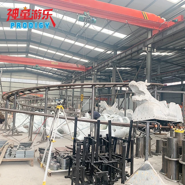 Direct Manufacturer Fun Fair Slide Dragon Train Ride Cheap Glide Roller coaster for Sale
