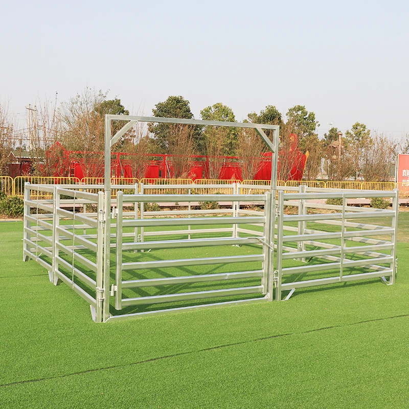 portable cattle fencing panels for prefab houses and live cow sheep horse cattle yard panels