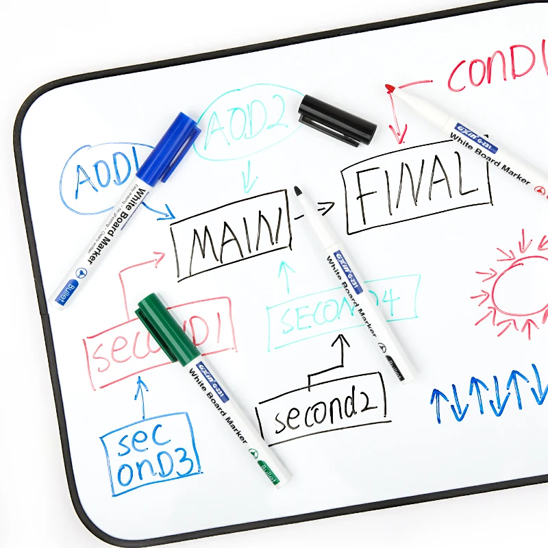 GXIN G-231 multicolor dry erase markers high quality school office whiteboard marker factory price white board marker pen
