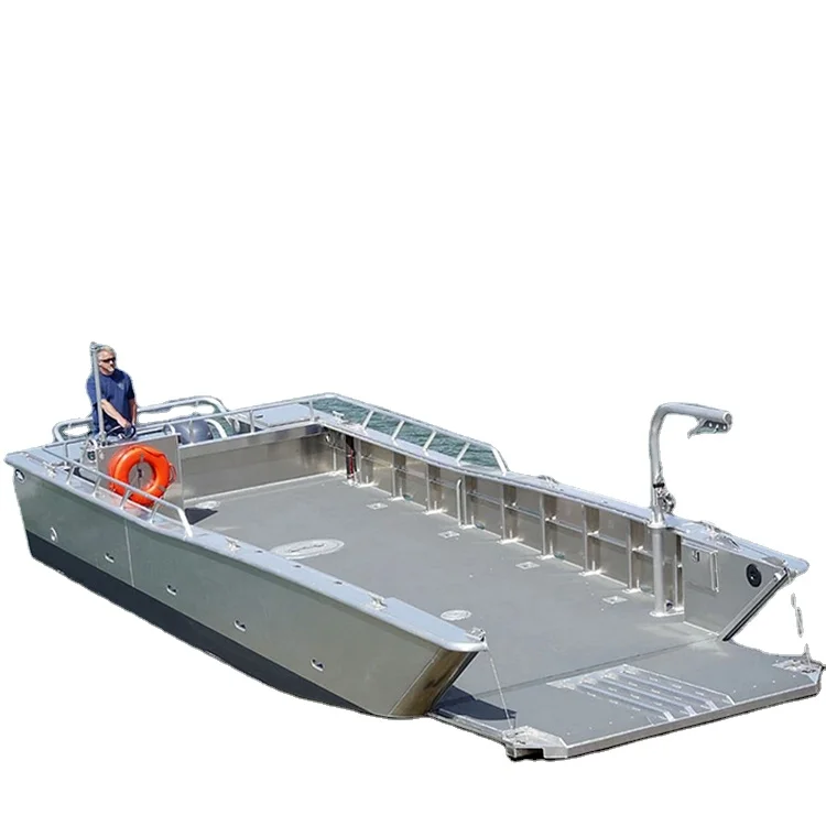 
12m Commercial survey standard aluminum commercial landing craft barges 