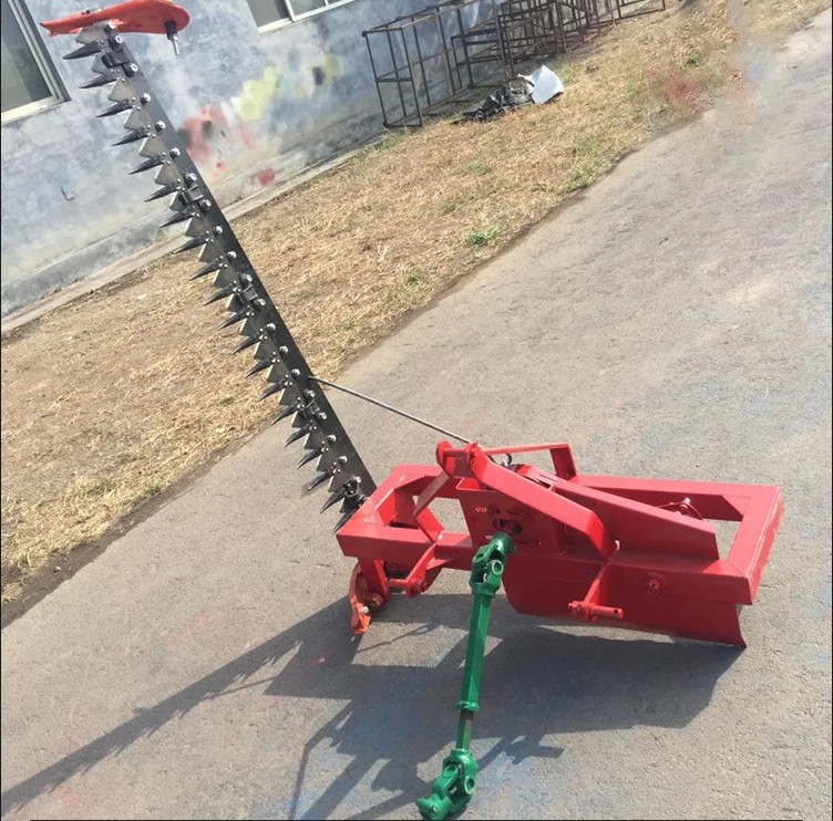 2.1 Agricultural small tractor mounted side reciprocating lawn grass sickle bar mower alfalfa cutter machine