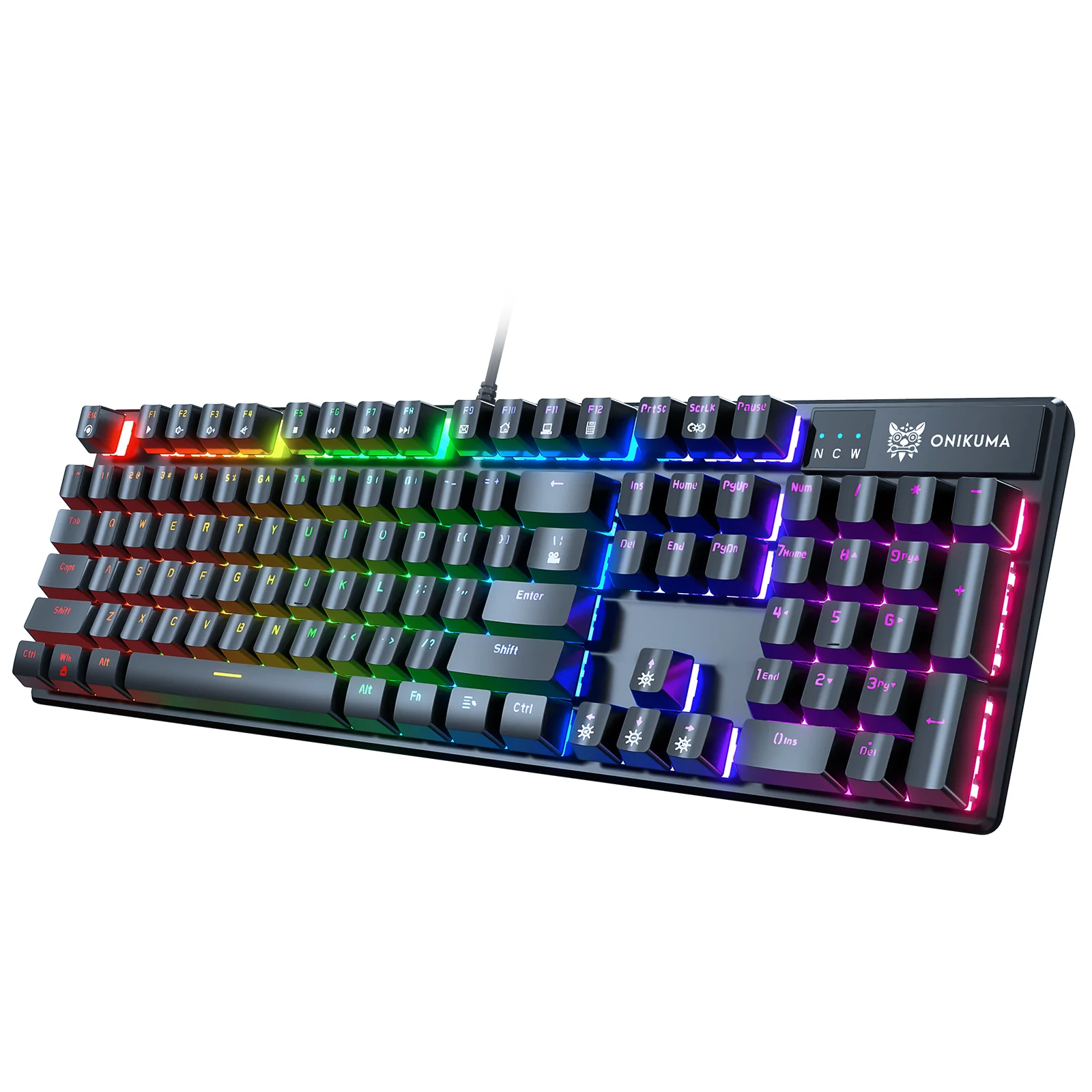 Droshipping Onikuma Wired Gaming Mechanical Keyboard for Gamer