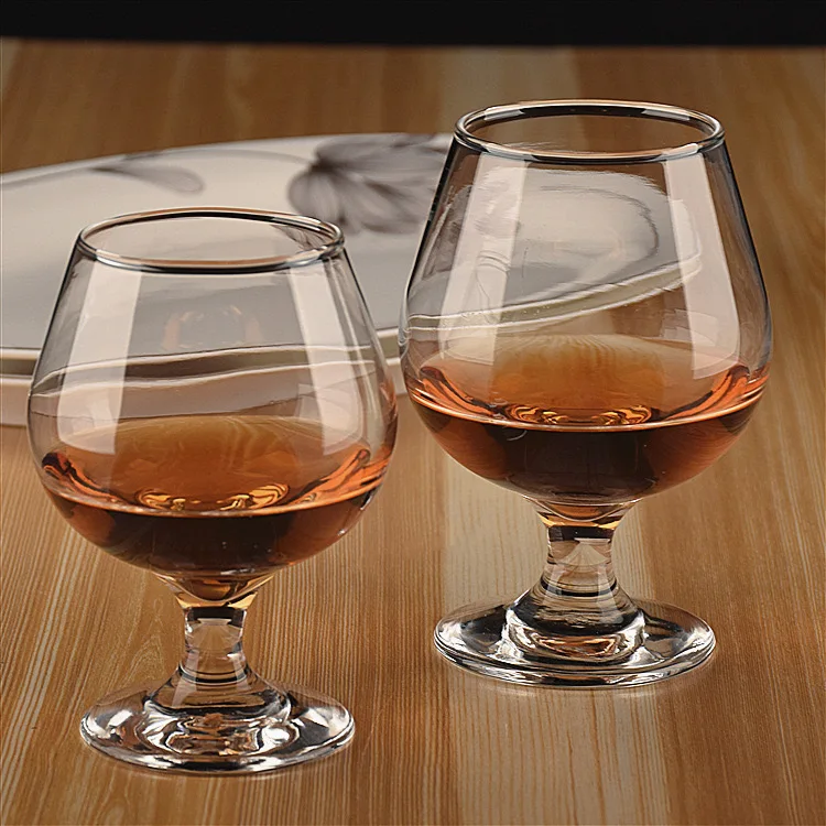 Hot Selling Cheap High Quality Crystal Brandy Snifters Cognac Glasses Clear Drinking Glass Snifters Short Beer Tasting Glasses