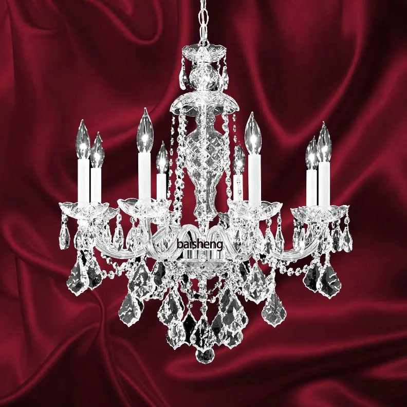 65 heads 4 tiers 160cm big large hotel crystal maria theresa chandelier bohemia lustre lights candelabra lampadari cristal lamp