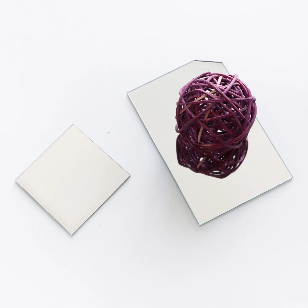 Wholesale Price 3mm 4mm Decorative Frameless Double Coating Centerpiece Round Small Glass Mirror