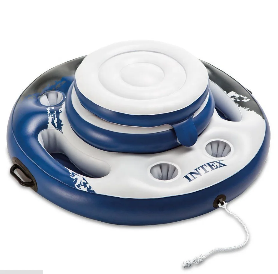 new intex floating pool ice cooler floating party float drink ice buckets bar holder beer raft