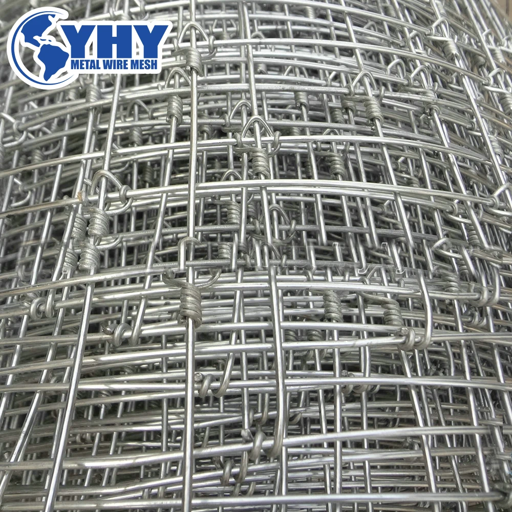 7ft Galvanized wire mesh animal fence/horse corral fence/cattle fence