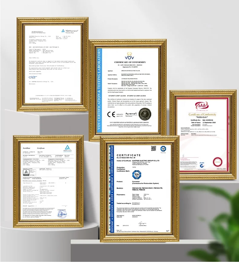 Suntree/OEM ac/dc on-grid solar pv combiner box  32A to 250A  connect 10KW 25KW 50KW  inverter