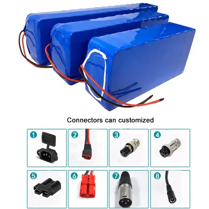 Индивидуальная литий-ионная аккумуляторная батарея 12v 24V 36V 48V 60V 72V 10Ah 20Ah 30Ah 40Ah 50AH 60AH 70AH для электрических велосипедов/скутеров