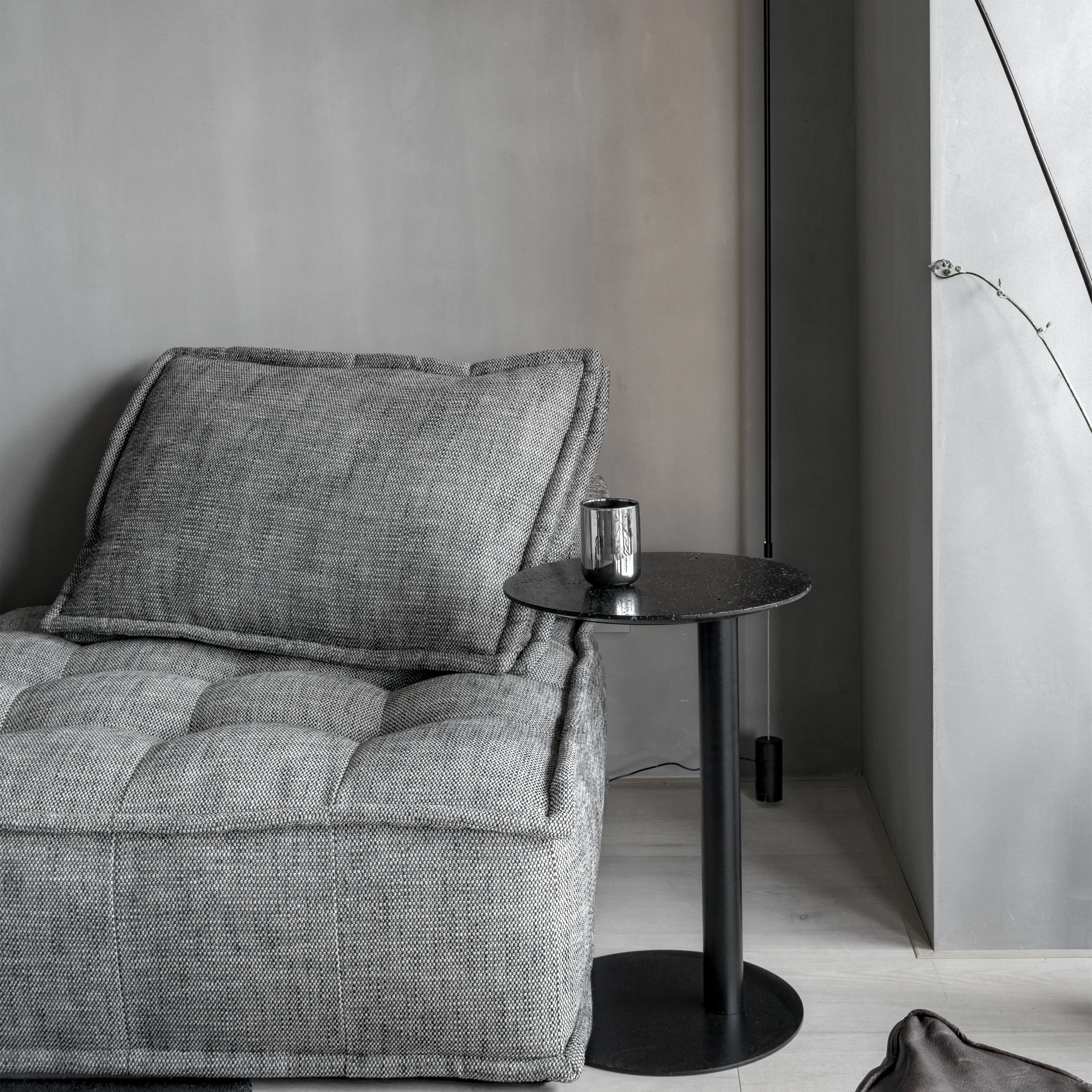 BUZAO RIGHT modern nordic simple round small side table metal space saving dining table