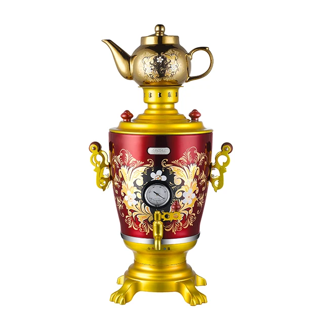 Stainless Steel Electric Turkish Samovar Tea Maker 110V