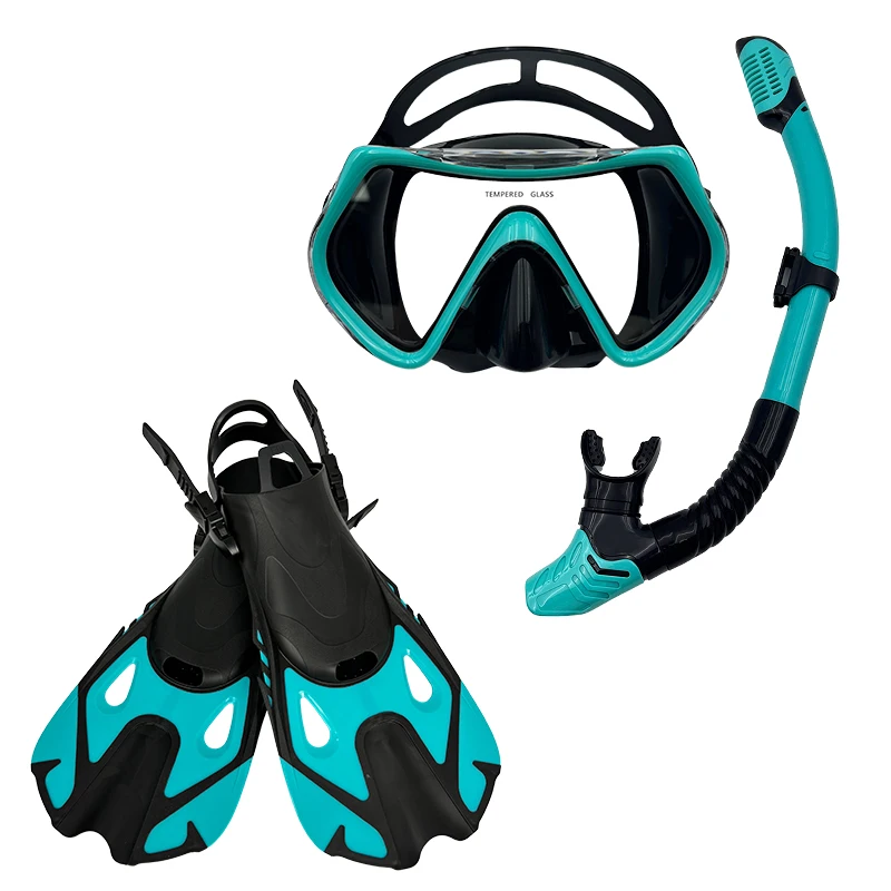 High Quality Profional Adults Scuba Snorkel Diving Masks Comprehensive Equipment Sets for Diving Enthusiasts