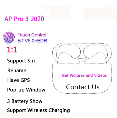 
2021 hot sale tws i12 i7s tws tws earphone pro Earphone Headphone support air pro 