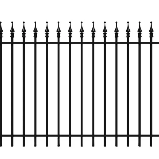 Стандартный Австралийский трубчатый забор прессованный стальной из оцинкованной стали