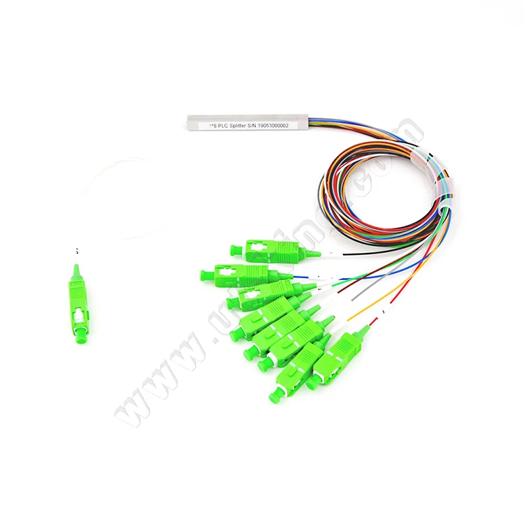 OEM FTTH опытный производитель сети G657A1 мини-тип с разъемом SC/APC 1X8 ПЛК сплиттер
