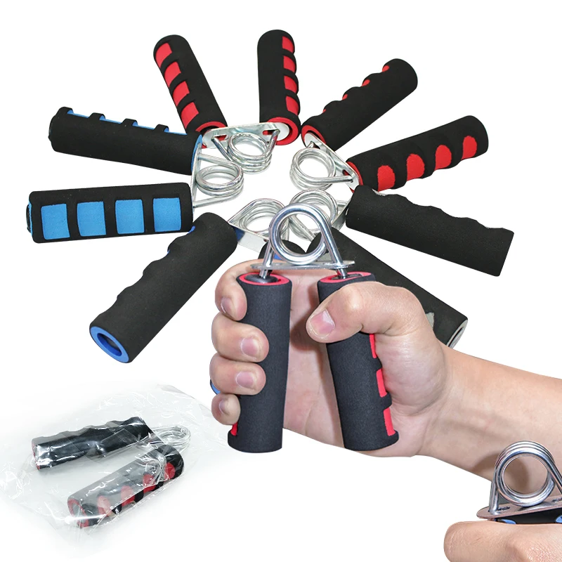 Qishuang hand and finger strength exercise equipment soft foam manual hand exerciser hand grip