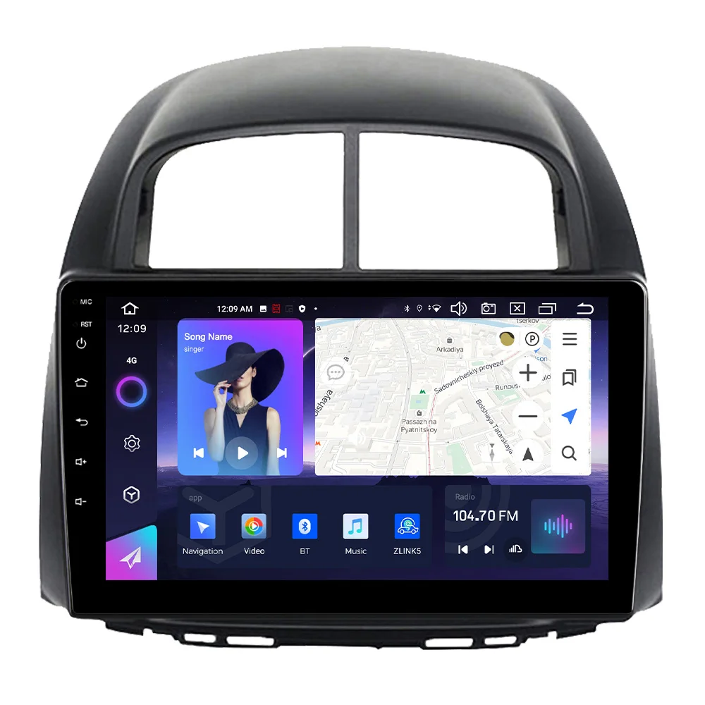 NaviFly NF QLED screen Newest Android QLED screen Car Stereo for Toyota Passo Daihatsu Boon Sirion Subaru Justy Perodua Myvi