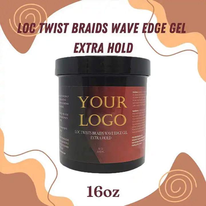 Private Label Wave Pomade с маслом ши для масла мужской стиль 360 волны комплект Помады Блеск увлажняющий жир волос