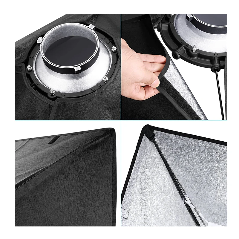Portable Godox Softbox 60*90 cm For Speedlite Professional Product Portrait Commercial Studio Photography