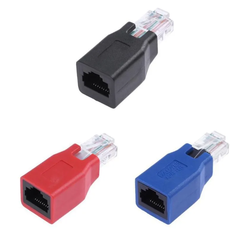 shenzhen Manoson Hot Colorful Waterproof RJ45 Converter Male To Female RJ45 Adapter