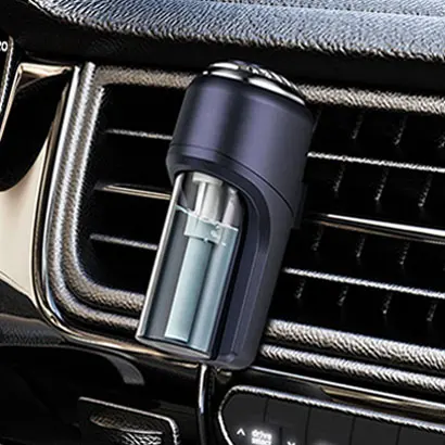 SCENTA Wholesale Mini USB Fragrance Oil Refill Car Diffuser With Clip Modern Aroma Oil Nebulizer Mini Auto Scent Diffuser