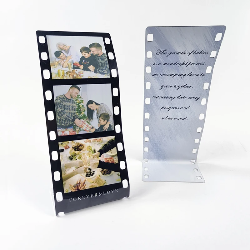 New sublimation blanks Aluminum camera roll photo frame custom printing metal blanks