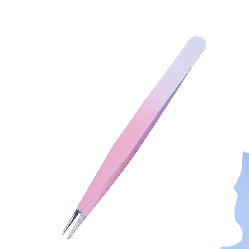 Профессиональный пинцет для дизайна ногтей, пинцет из нержавеющей стали с зондом, пинцет для выбора драгоценных камней, страз, акриловых гелевых наклеек, ресниц