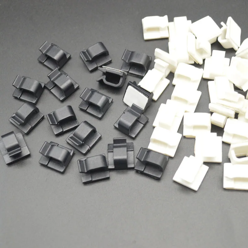 Adhesive fixed seat nylon line Clamp driving recorder cable clamp plastic cable tie XK 001 cord manager