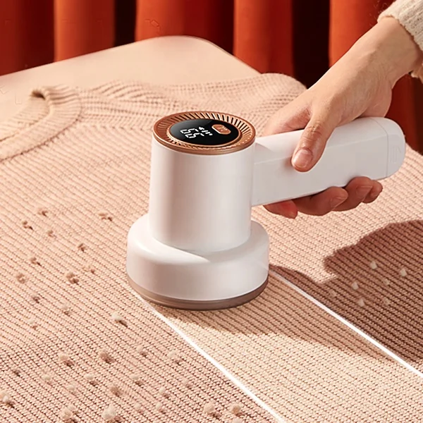 Перезаряжаемая электрическая бритва с ЖК-дисплеем для одежды, свитера