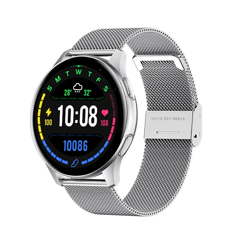Oem Big Fitness Calling Rejol Digital Girls Ce Rohs Smart Watch With Bt Calling Feature Playstore Metal Bracelet Smartwatch