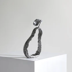 Nordic fruit shape metal craft sculpture figure home decoration ornaments