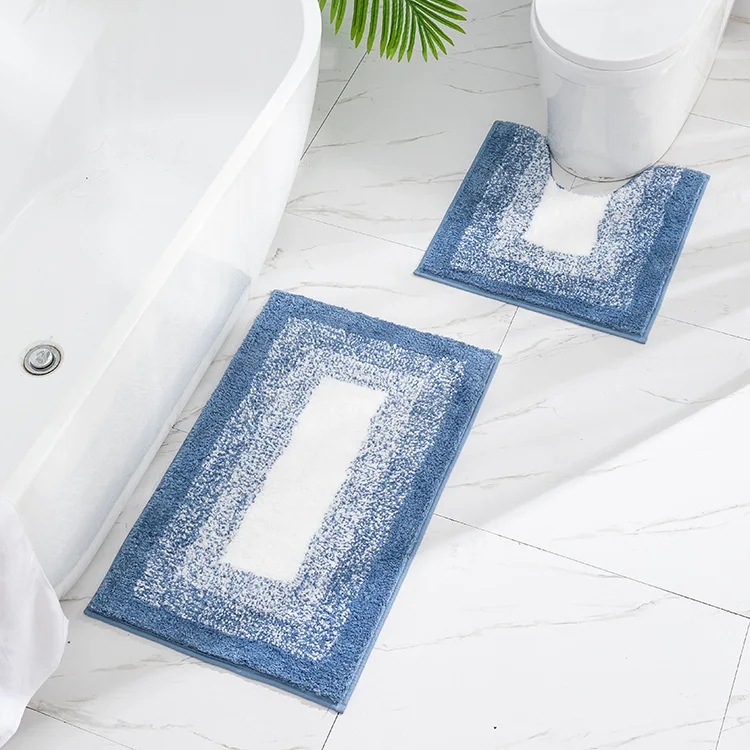 High Quality Flocking Anti Slip Mat Strong water absorption Carpet For Living Room And Washing Room