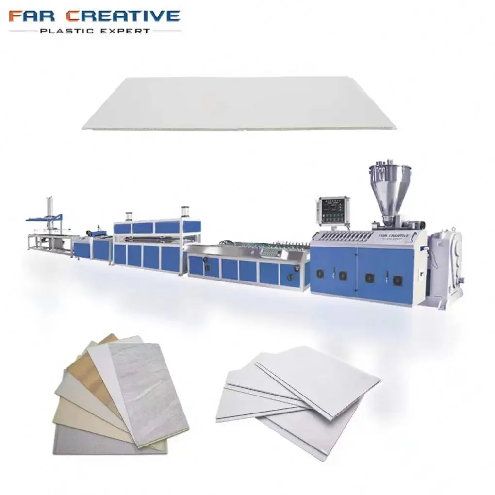 PVC Ceiling Making Machine PVC Panel Production Line PVC Wall Panel Making Machine