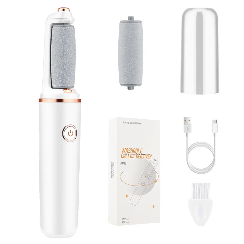 Free Custom Logo Factory Price Rechargeable Electric Foot Grinder Callus Remover Tool Foot File for Feet Care