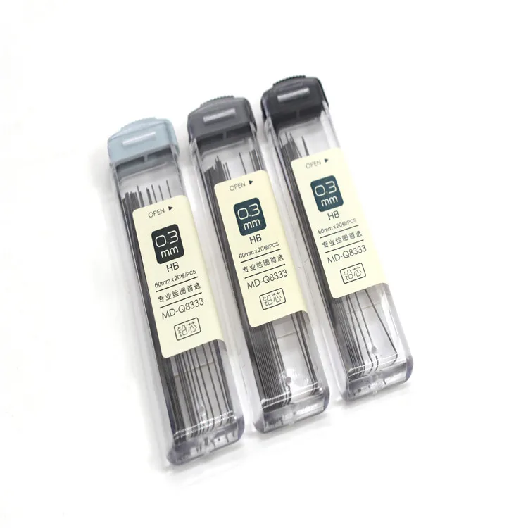 
Hot Sale Unbreakable 0.3 Mechanical Pencil Lead 