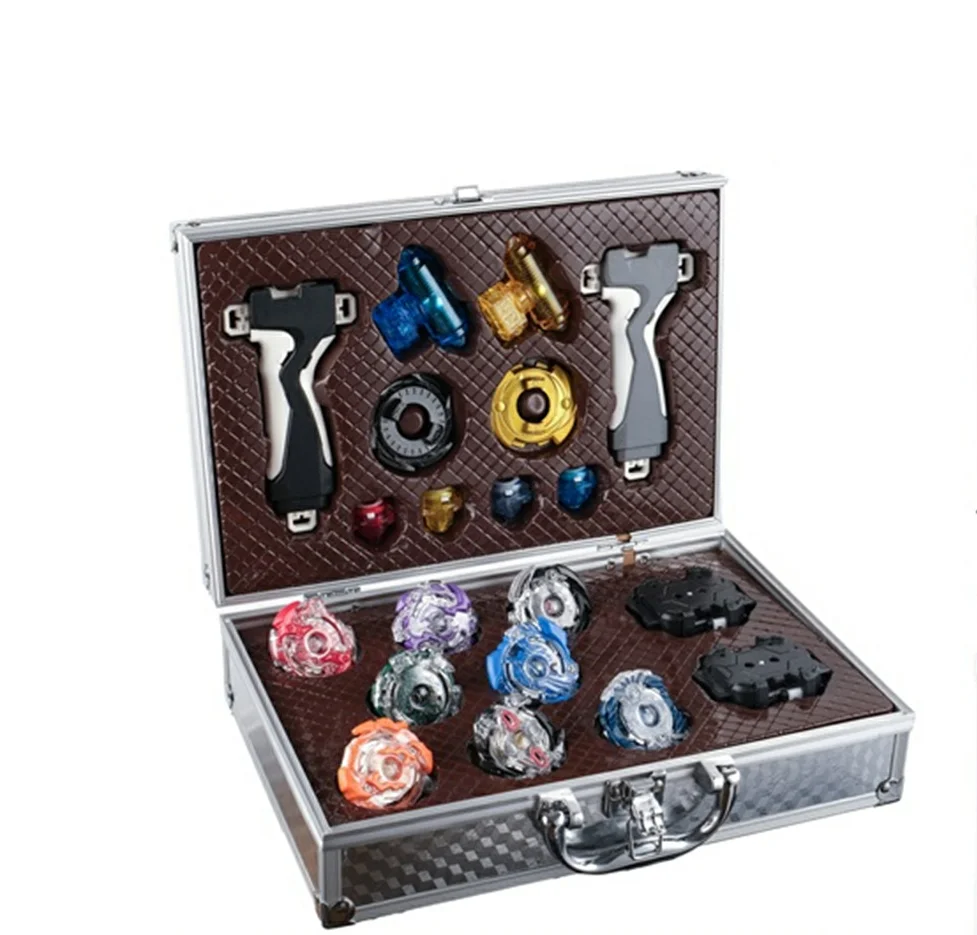 Лидер продаж боевой спиннинг Топ лопнувший гироскоп 8 Алюминиевых Коробок подарки для мальчиков