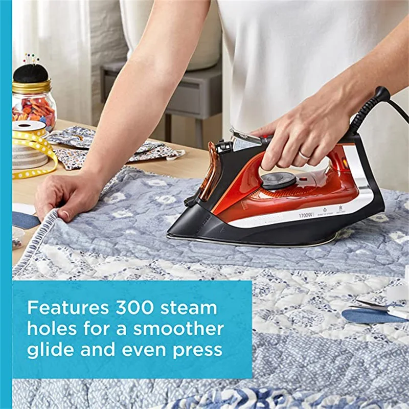 Popular New Hotel Guest Supply Black Electric Steam Iron 320m