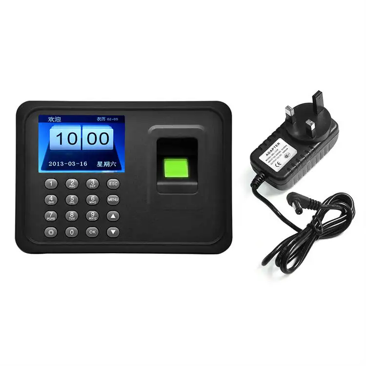 2.8 inch Attendance Employee Fingerprint Access Control Time and employee attendance tracking machine