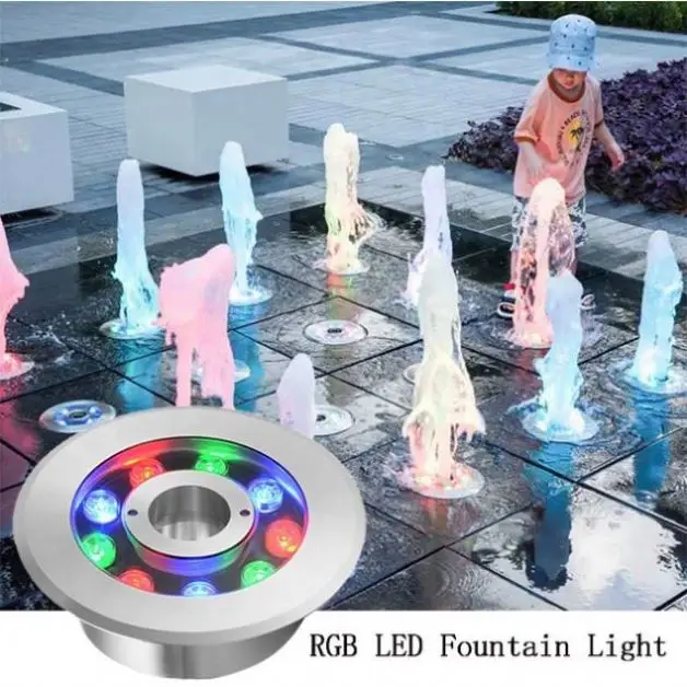 
IP68 3 in 1 mini rgb LED Fountain Light 