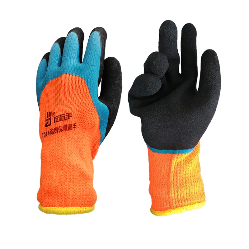 Working gloves manufacturer supply cheap winter work gloves for construction