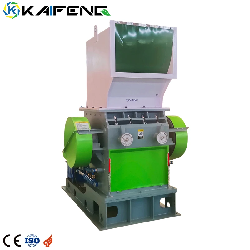 KAIFENG  Industrial small paper plastic shredder/glass garbage crusher shredding machine/PET BOTTLE Plastic Crusher