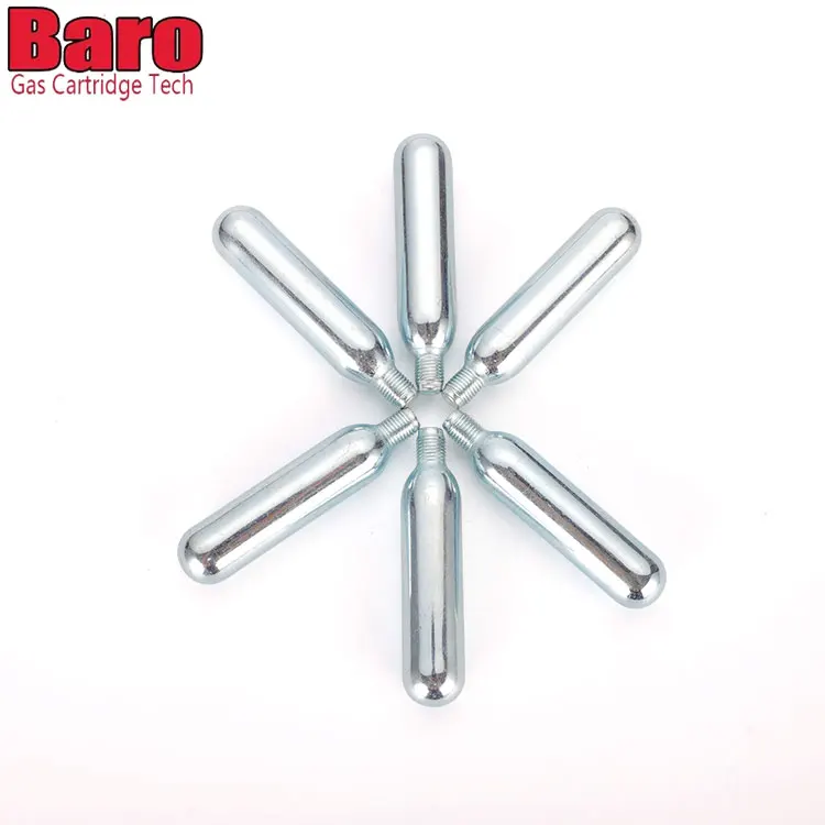 Baro Mini Gas Tank 12 Gram CO2 Cartridge 12g Bicycle Tire Refill Portable CO2 Gas Cylinder