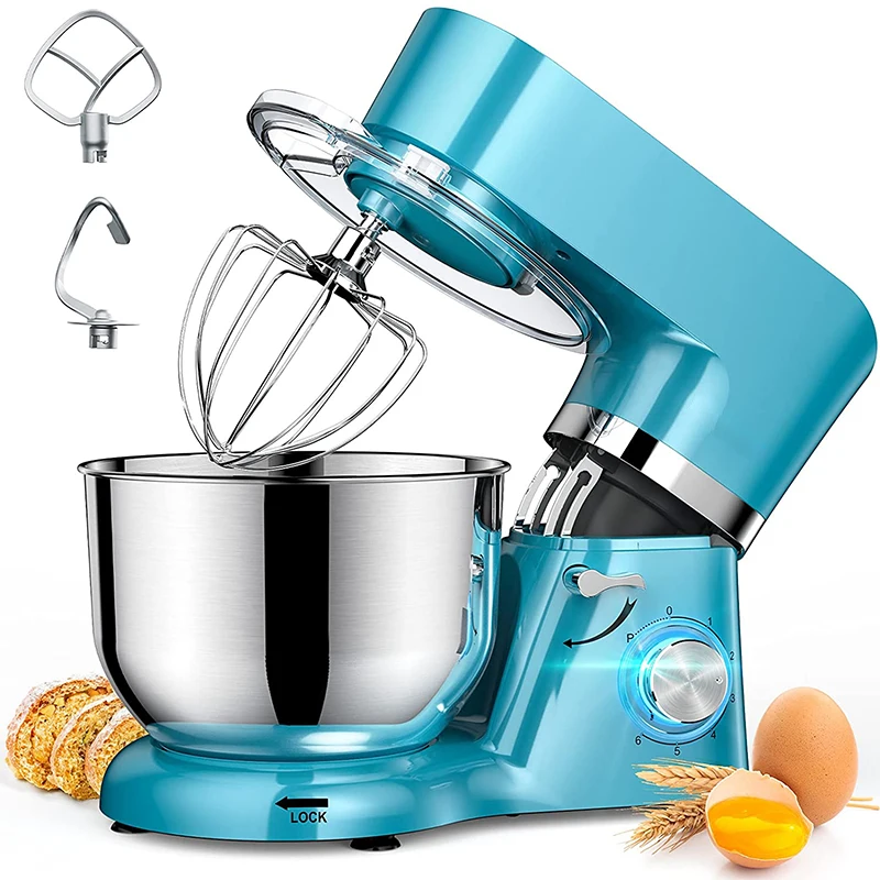 Home used food  5.5L 6.2L stainless steel bowl cake stand  electric mixer machine