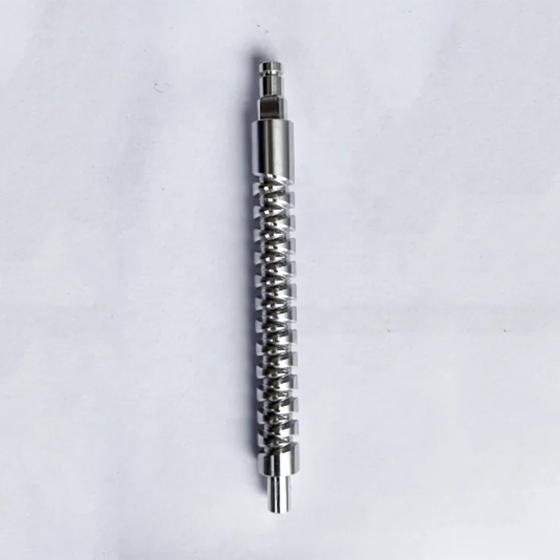 Oem Custom Stainless Steel Threaded Reciprocating Shaft Self Reversing Screw
