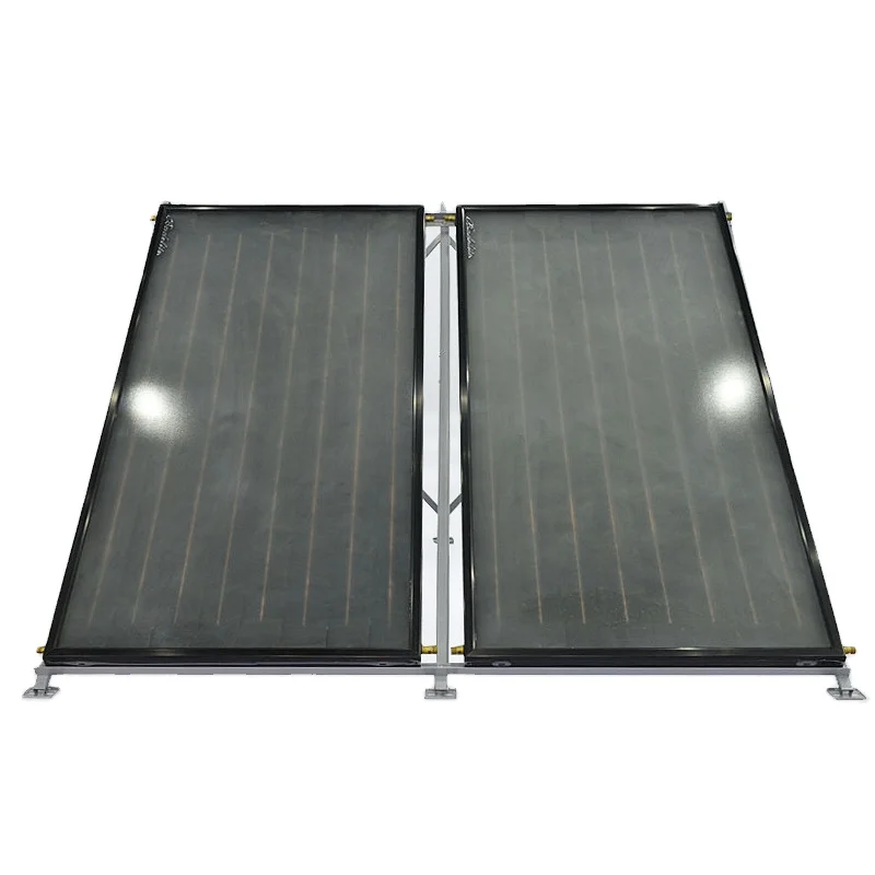 Low price heat pipe copper pipe solar flat plate collector