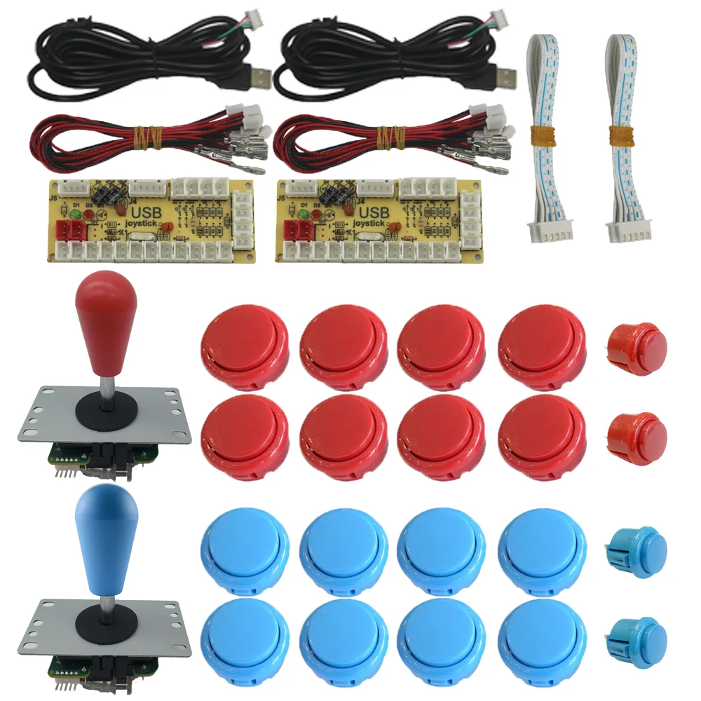 Высококачественная аркадная игровая консоль DIY kit аркадный джойстик печатная плата USB чип плата компьютерный джойстик Управление маленький чип карты