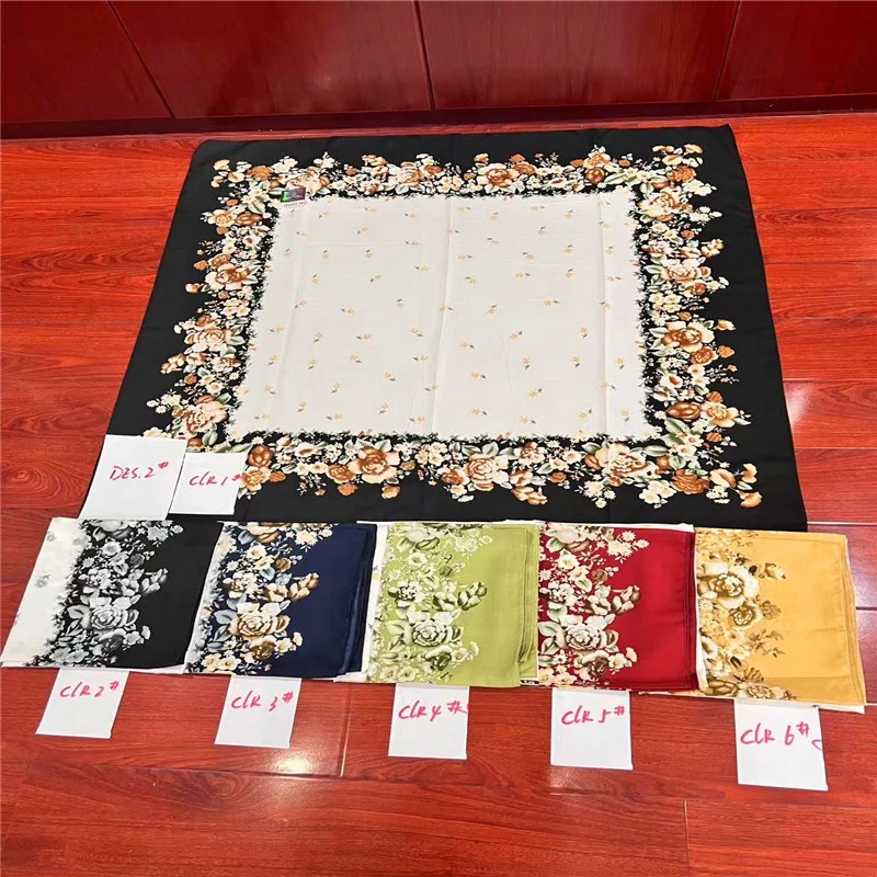 Оптовая продажа, Фабричный шарф с принтом для мусульманского головного платка