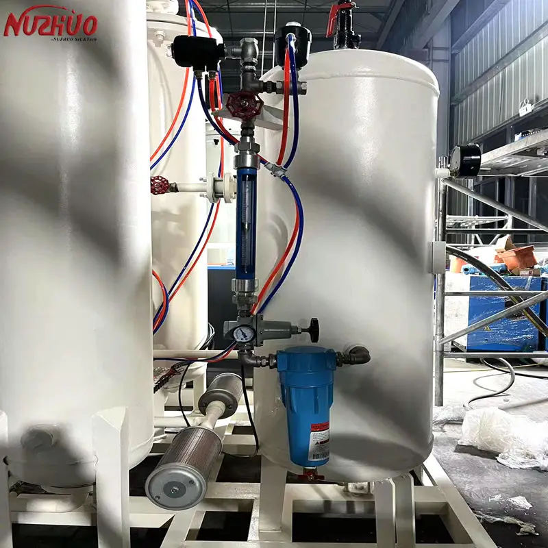 NUZHUO Supply Of Oxygen Equipment And Spare Parts PSA Oxygen Plant Oxygen Generating PSA Machine
